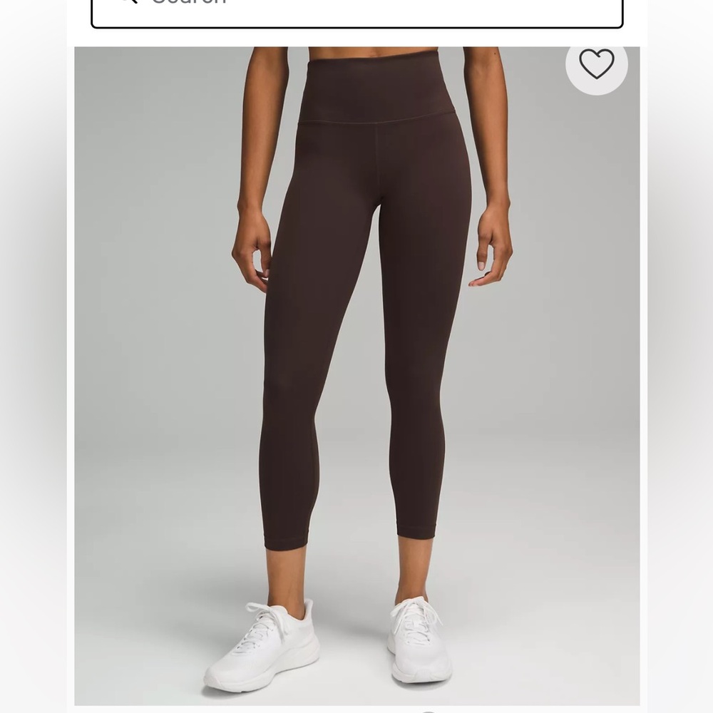 Lululemon wunder train high rise tight 25”